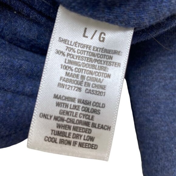 AEROPOSTALE Pea Coat M/L Womens Double Breasted Jacket Blue Knit NWT - Picture 9 of 9